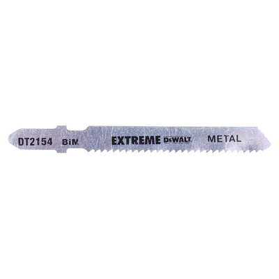 DeWALT, 15 Teeth Per Inch 50mm Cutting Length Jigsaw Blade, Pack of 3