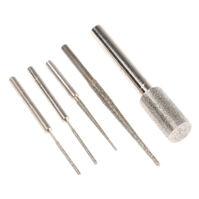 RS PRO 5-Piece Grinding Bit Set, for use with Dremel Tools