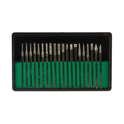RS PRO 20-Piece Engraving Bit Set, for use with Dremel Tools
