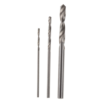 RS PRO 30-Piece Drill Bit Set, for use with Miniature Drills