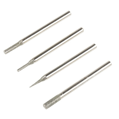RS PRO 30-Piece Engraving Bit Set, for use with Dremel Tools