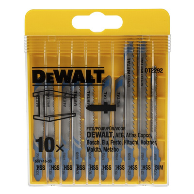 DeWALT 50mm Cutting Length Jigsaw Blade, Pack of 10