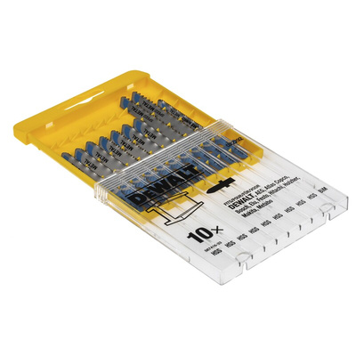 DeWALT 50mm Cutting Length Jigsaw Blade, Pack of 10