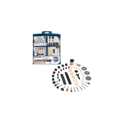 Dremel 100-Piece Accessory Kit, for use with Dremel Tools