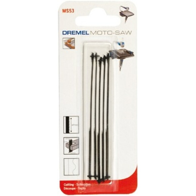 Dremel, 10 Teeth Per Inch 3mm Cutting Length Reciprocating Saw Blade, Pack of 5