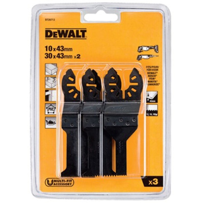 DeWALT 3-Piece Oscillating Blade Set, for use with Multi-Cutter