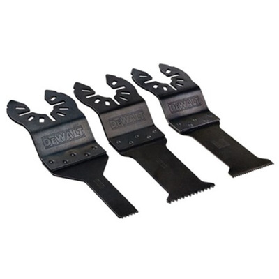 DeWALT 3-Piece Oscillating Blade Set, for use with Multi-Cutter