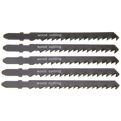 RS PRO, 6 Teeth Per Inch 75mm Cutting Length Jigsaw Blade, Pack of 5