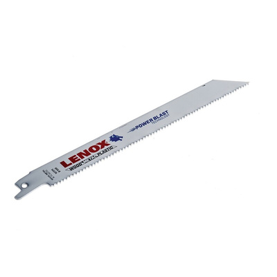 Lenox, 10 Teeth Per Inch 203mm Cutting Length Reciprocating Saw Blade, Pack of 5