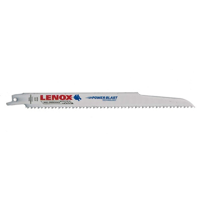 Lenox, 6 Teeth Per Inch 229mm Cutting Length Reciprocating Saw Blade, Pack of 5