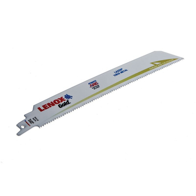 Lenox, 10 Teeth Per Inch 229mm Cutting Length Reciprocating Saw Blade, Pack of 5