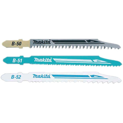 Makita 75mm Cutting Length Jigsaw Blade, Pack of 3