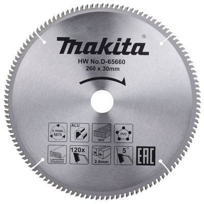 Makita Circular Saw Blade, Pack of 1