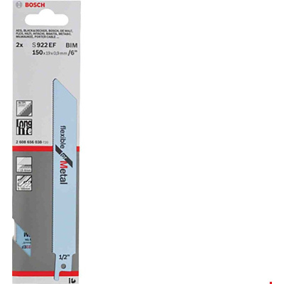 Bosch, 18 Teeth Per Inch Reciprocating Saw Blade