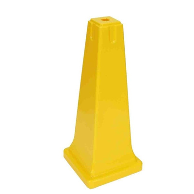 Rubbermaid Commercial Products Weighted Yellow 914 mm PE Safety Cone