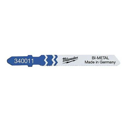 Milwaukee 55mm Cutting Length Jigsaw Blade, Pack of 5