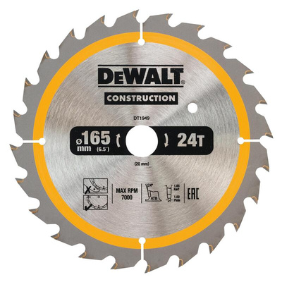 DeWALT, 24 Teeth Per Inch Circular Saw Blade