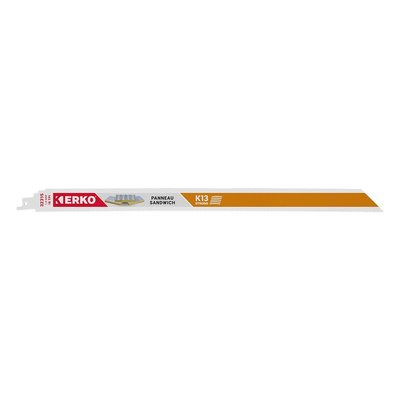 ERKO, 18 Teeth Per Inch 400mm Cutting Length Reciprocating Saw Blade, Pack of 5