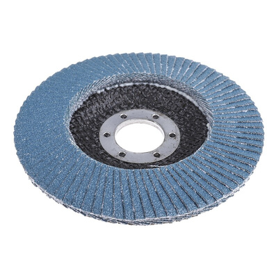 3M 566A Zirconia Aluminium Flap Disc, 115mm, Medium Grade, P80 Grit, PN65026