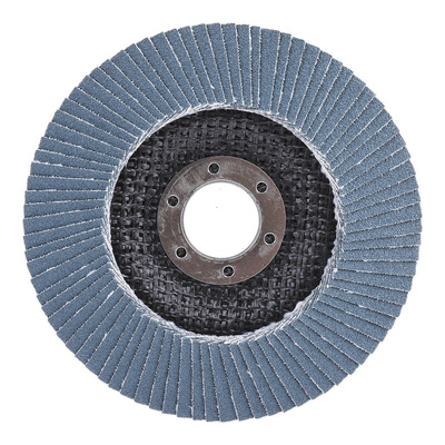 3M 566A Zirconia Aluminium Flap Disc, 115mm, Fine Grade, P120 Grit, PN65026