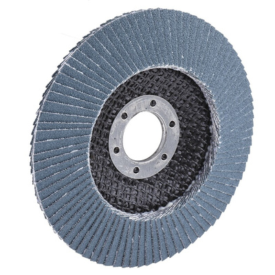 3M 566A Zirconia Aluminium Flap Disc, 115mm, Fine Grade, P120 Grit, PN65026