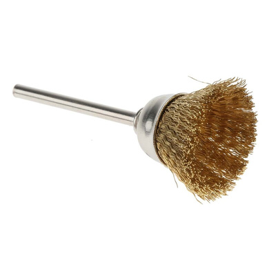 RS PRO Brass Cup Abrasive Brush