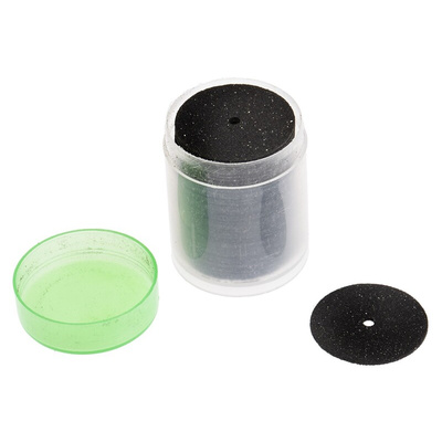 RS PRO Silicon Carbide Cutting Disc, 22mm x 0.6mm Thick, P180 Grit, 36 in pack