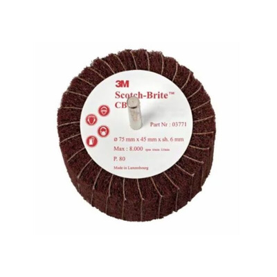 3M Circular Abrasive Brush, 75mm Diameter