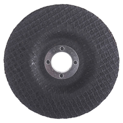 RS PRO Aluminium Oxide Grinding Disc, 125mm x 6mm Thick, P180 Grit, 5 in pack