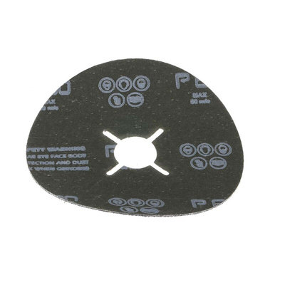 RS PRO Aluminium Oxide Flap Disc, 115mm, P80 Grit, 25 in pack