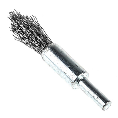 RS PRO Steel End Abrasive Brush, 10mm Diameter