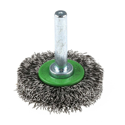 RS PRO Stainless Steel Circular Abrasive Brush, 40mm Diameter