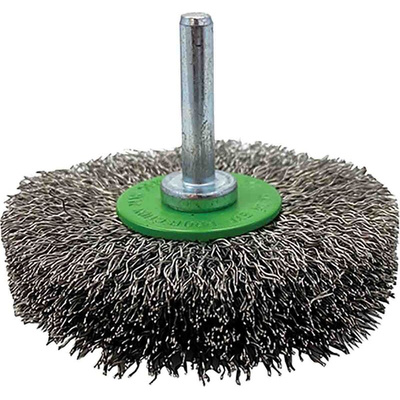 RS PRO Stainless Steel Circular Abrasive Brush, 70mm Diameter