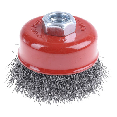 RS PRO Steel Cup Abrasive Brush, 75mm Diameter