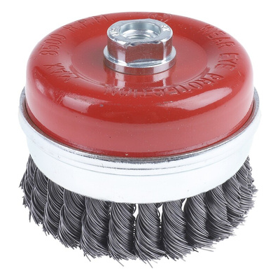 RS PRO Cup Abrasive Brush, 100mm Diameter