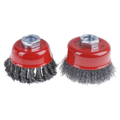RS PRO Cup Abrasive Brush, 75mm Diameter