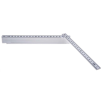 RS PRO 2m Plastic Metric Ruler