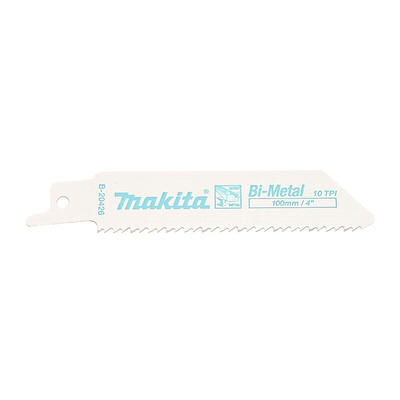 Makita, 10 Teeth Per Inch 100mm Cutting Length Reciprocating Saw Blade, Pack of 5