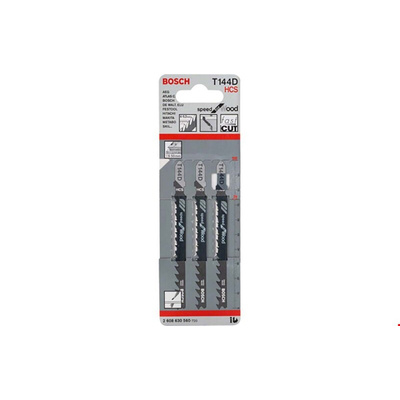 Bosch 100mm Cutting Length Jigsaw Blade, Pack of 5
