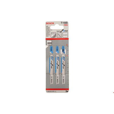 Bosch 92mm Cutting Length Jigsaw Blade, Pack of 10