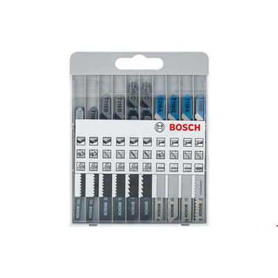 Bosch 56, 67, 74 mm Cutting Length Jigsaw Blade, Pack of 10