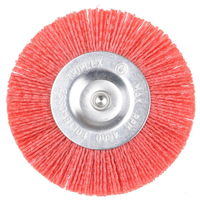 Tivoly Nylon Circular Abrasive Brush, 100mm Diameter