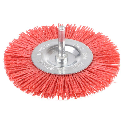 Tivoly Nylon Circular Abrasive Brush, 100mm Diameter