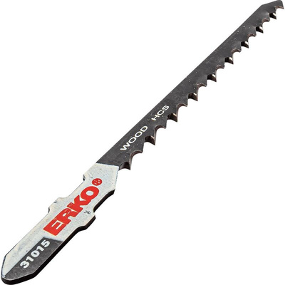 ERKO, 6 Teeth Per Inch Wood 75mm Cutting Length Jigsaw Blade, Pack of 5