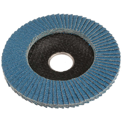 Norton Flap Disc Zirconium Oxide Flap Disc, 115mm, Coarse Grade, P40 Grit, Vulcan
