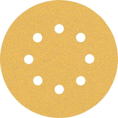 Bosch C470 Aluminium Oxide Sanding Disc, 125mm, Medium Grade, P80 Grit, 5 in pack