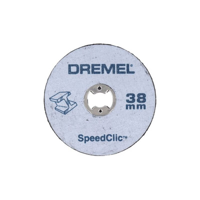 Dremel Silicon Carbide Cutting Disc, 38mm x 1mm Thick, SC406, 2 in pack