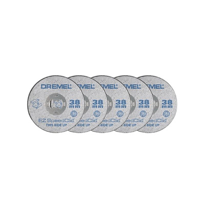 Dremel Silicon Carbide Cutting Disc, 38mm x 1.12mm Thick, 5 in pack