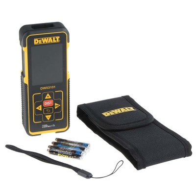 DeWALT DW03101-XJ Laser Measure, 10 → 100m Range, ±1 mm/m Accuracy