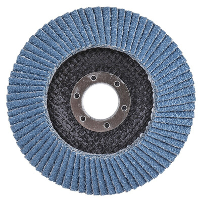 3M 566A Zirconia Aluminium Flap Disc, 115mm, Coarse Grade, P40 Grit, PN65026